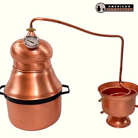 Onion-Head Copper Pot Still &mdash; 4 Gallon