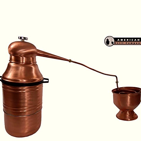 Onion-Head Copper Pot Still — 8 Gallon