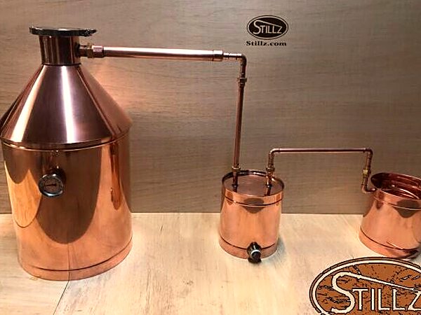 6 Gallon Copper Moonshine Still with 4