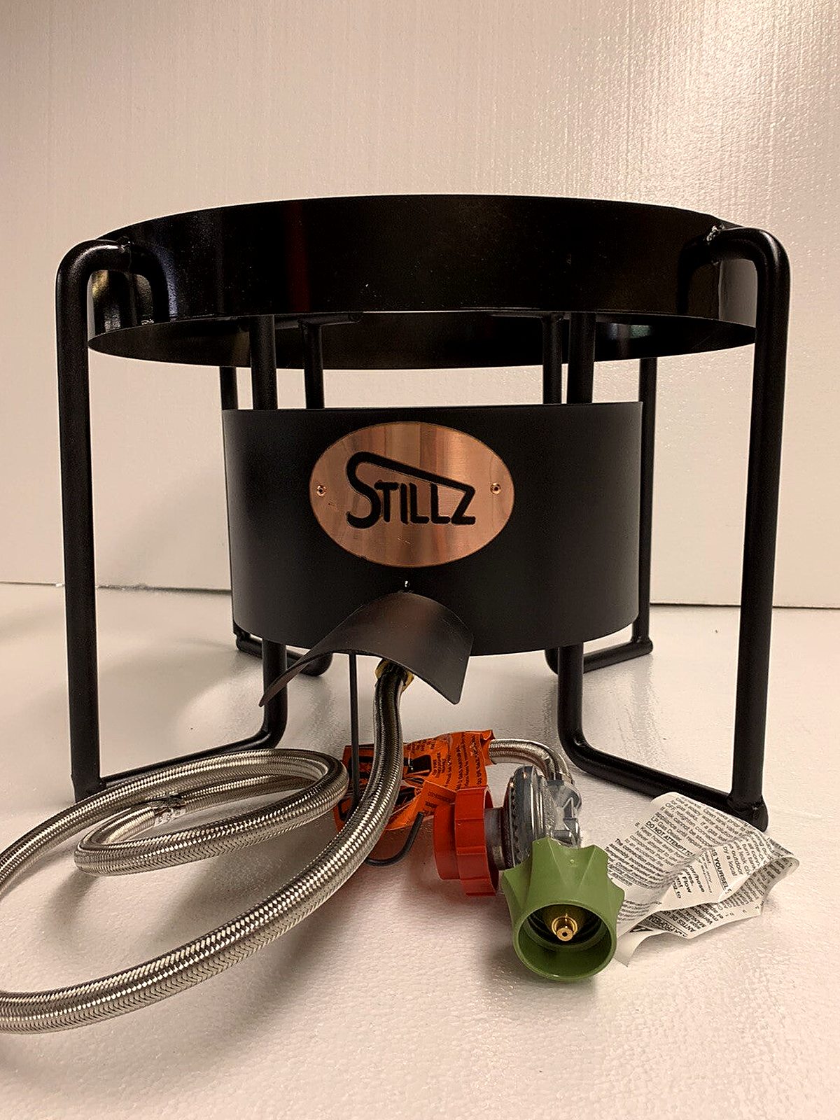 Heavy-Duty 220,000 BTU Propane Burner for Copper Moonshine Stills